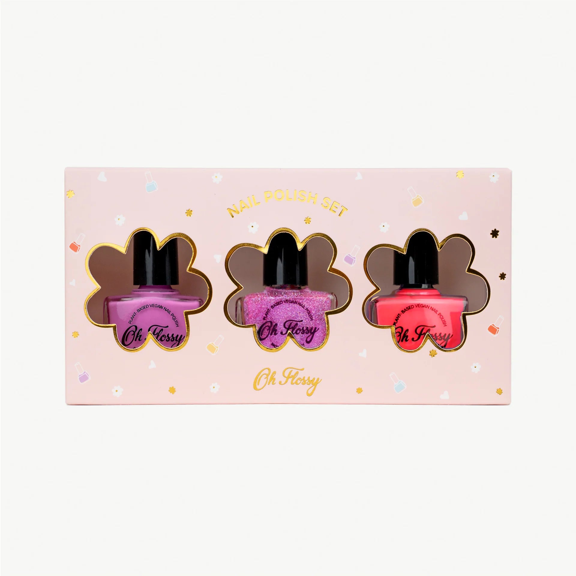 Pink Pamper Nail Polish Set