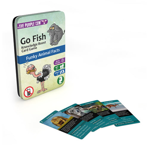 Go Fish Educational Card Game - Funky Animal Facts