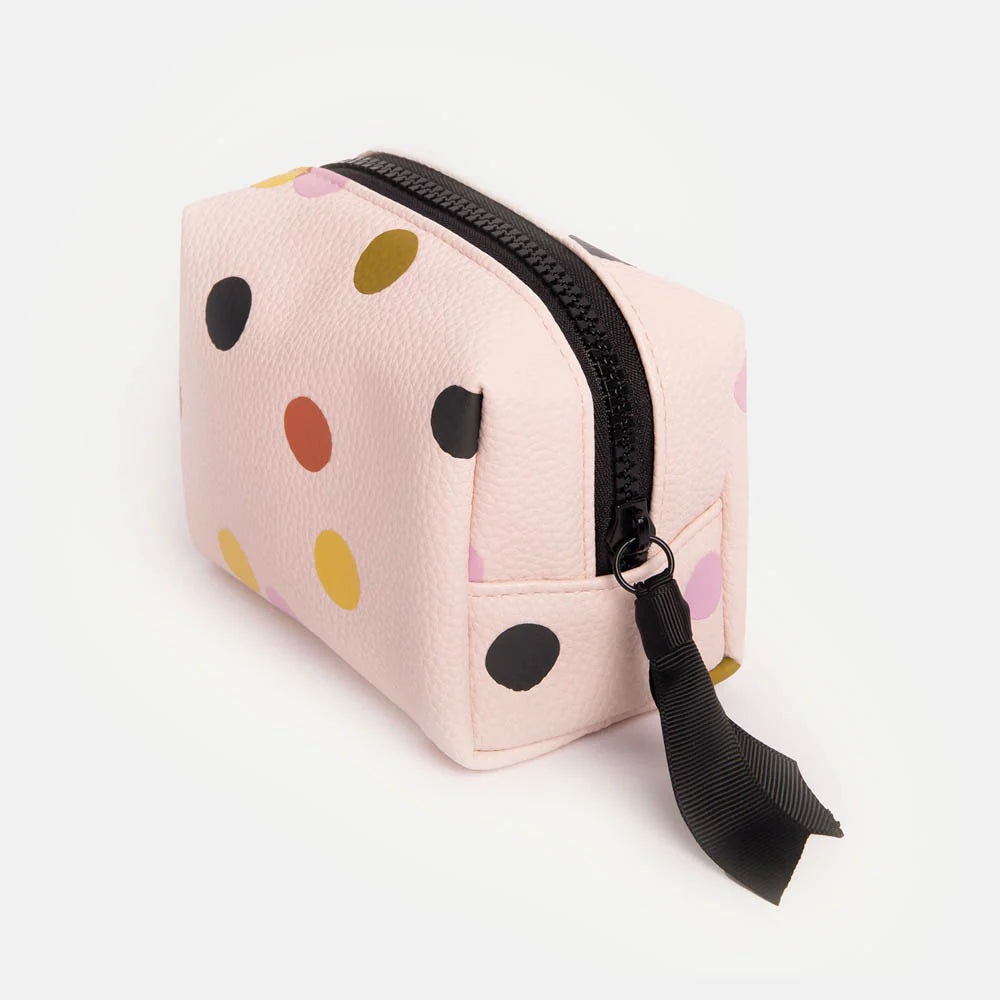 Pink Dotty Mini Cube Cosmetic Bag | Bookazine HK