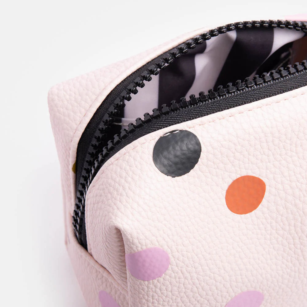 Pink Dotty Mini Cube Cosmetic Bag | Bookazine HK