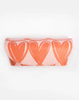 Pink & Orange Looped Hearts Flap Glasses Case | Bookazine HK