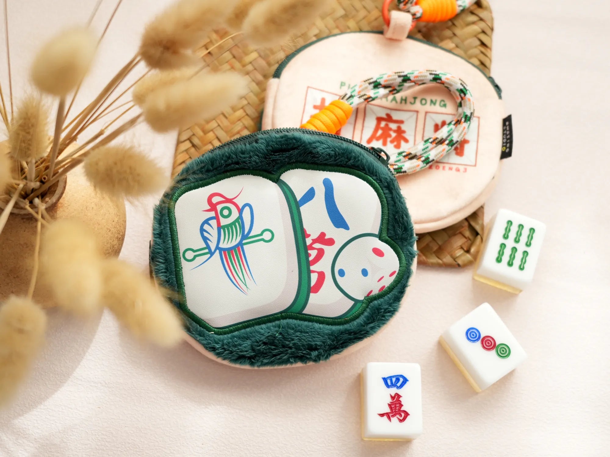 Mahjong Plush Coin Pouch  | Bookazine HK