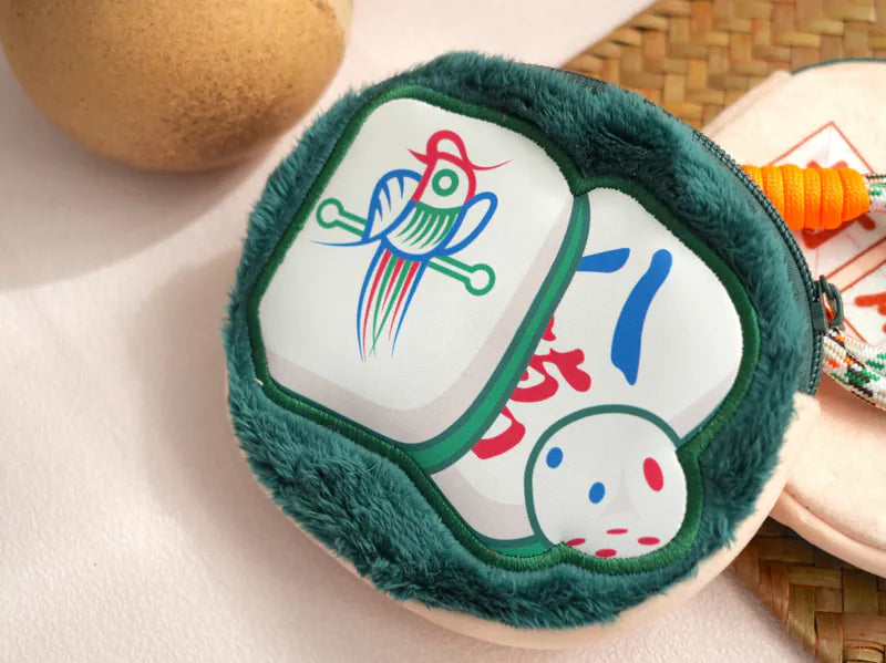 Mahjong Plush Coin Pouch  | Bookazine HK