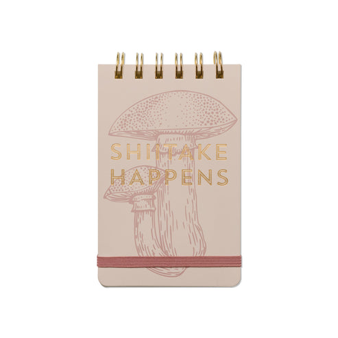 Vintage Sass Notepad - Shitake Happens | Bookazine HK