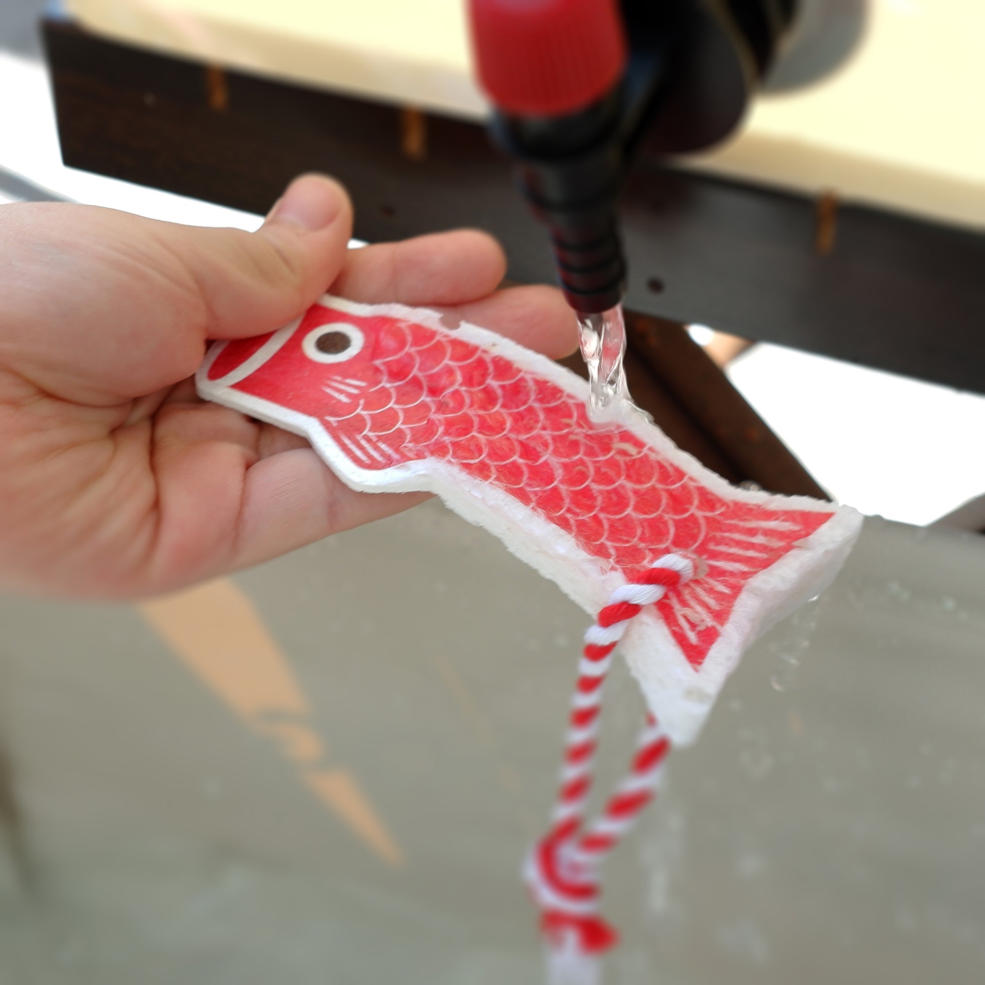 Koinobori Red Pop Up Sponges | Bookazine HK