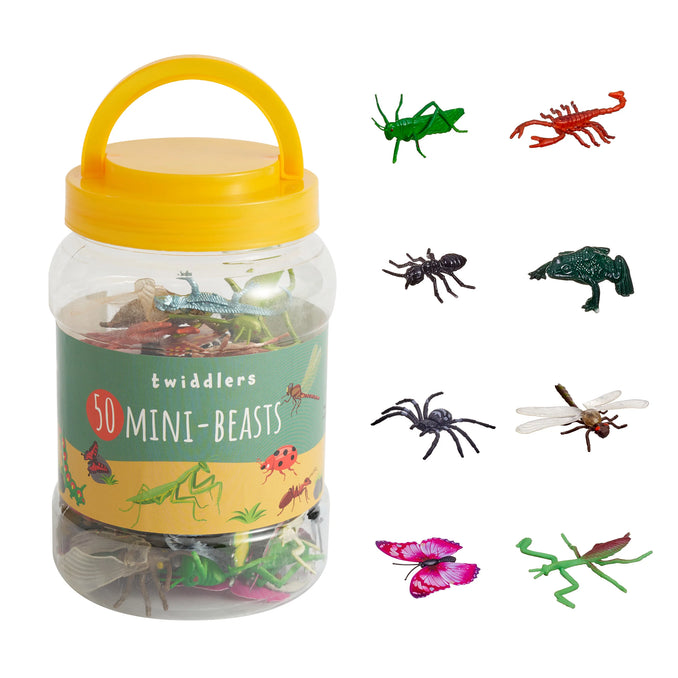 50 Mini Beasts Tub It Toys | Bookazine HK