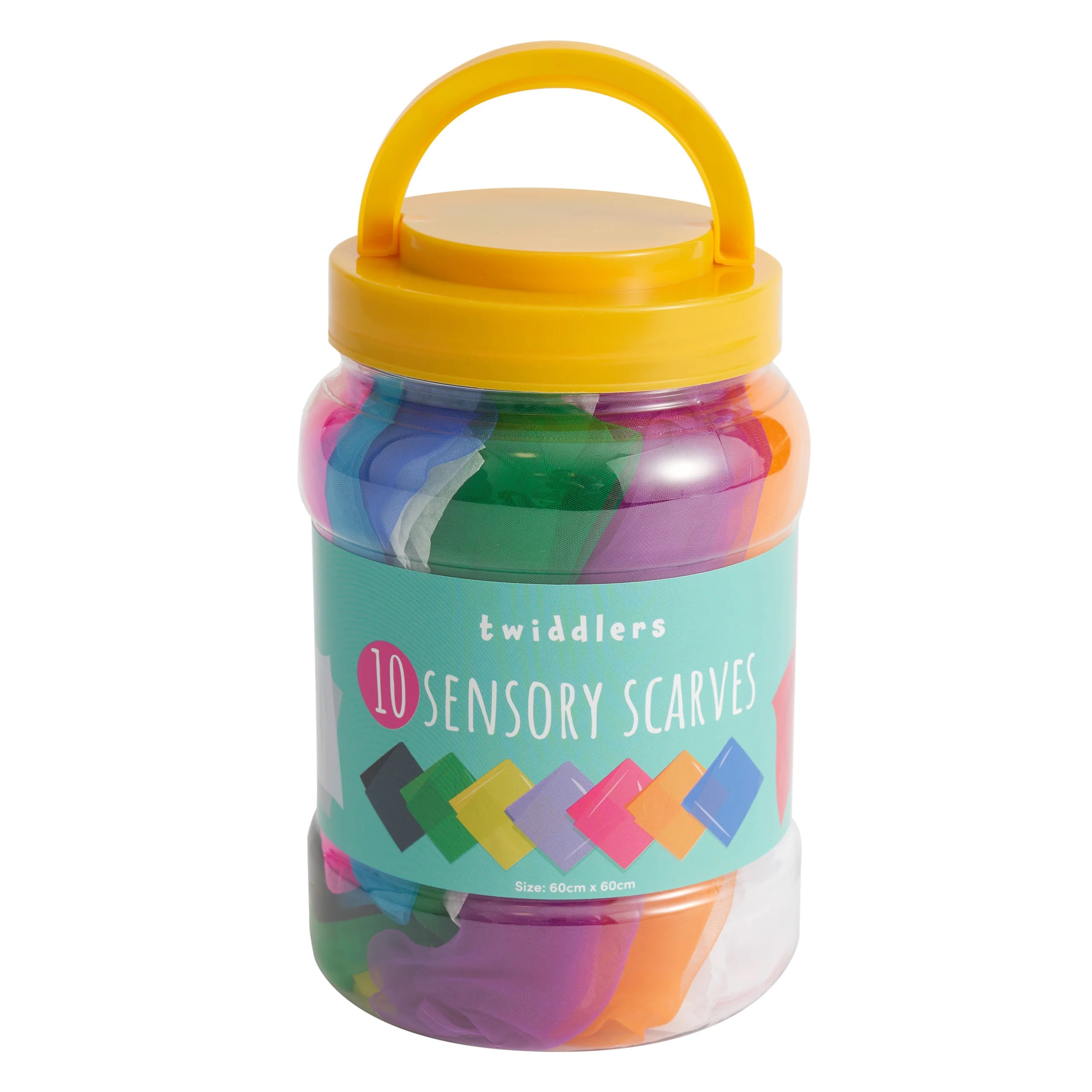 10 Square Sensory Dance Scarves Tub It Toys | Bookazine HK