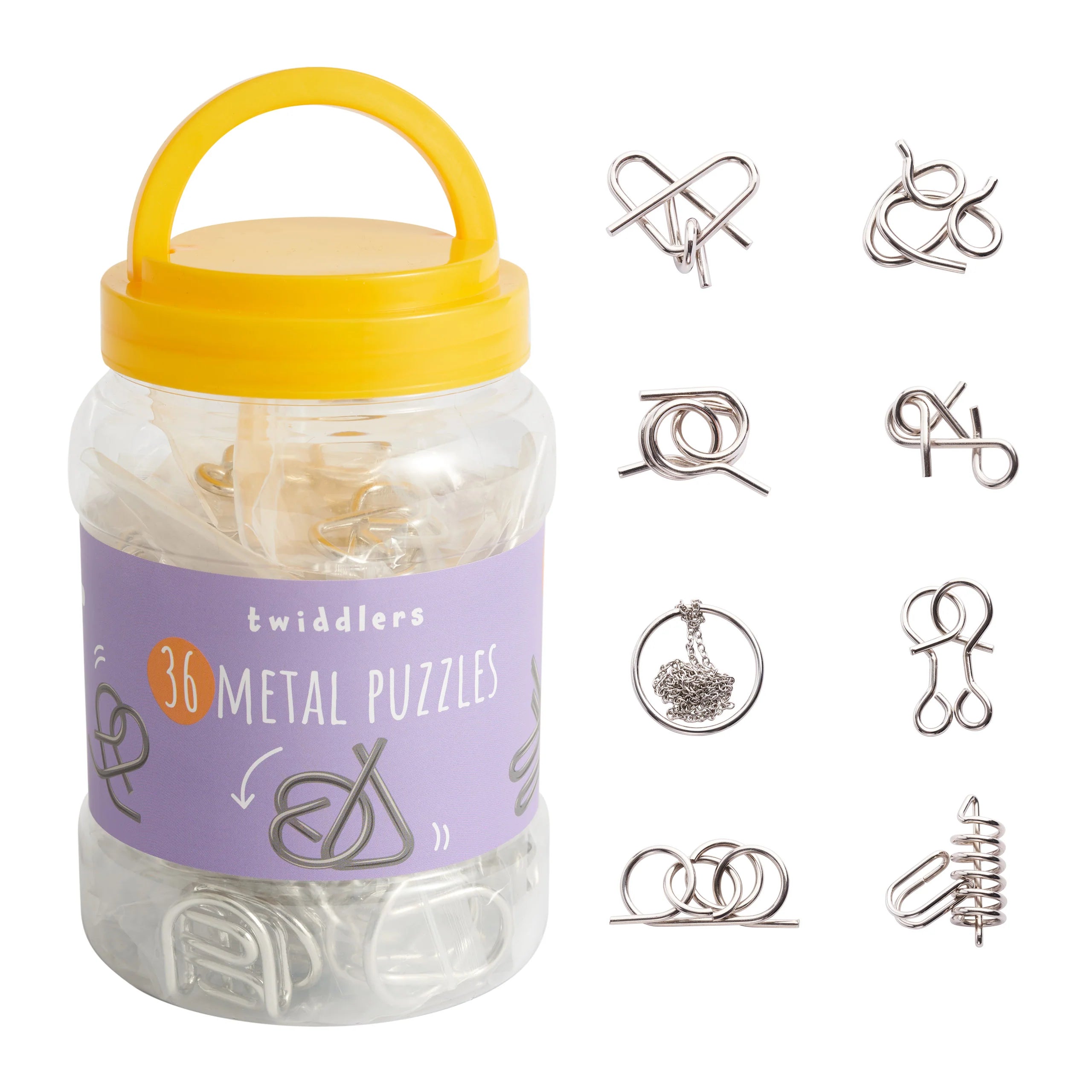 36 Metal Puzzles Tub It Toys | Bookazine HK