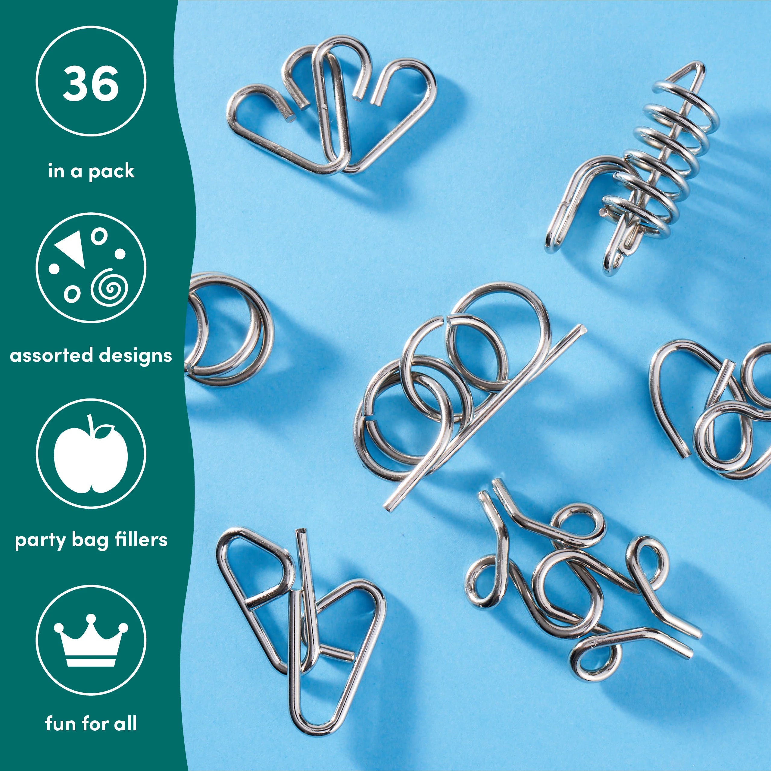 36 Metal Puzzles Tub It Toys | Bookazine HK