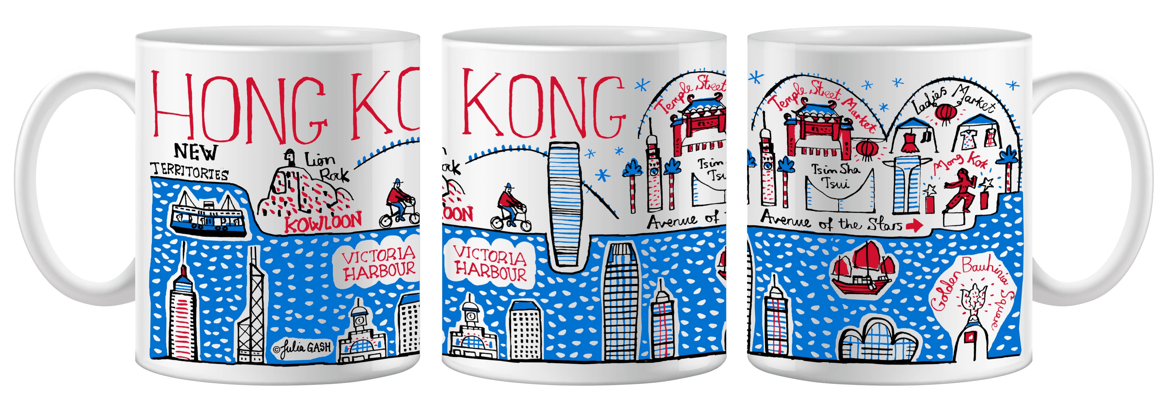 HK Ceramic Mug | Bookazine HK