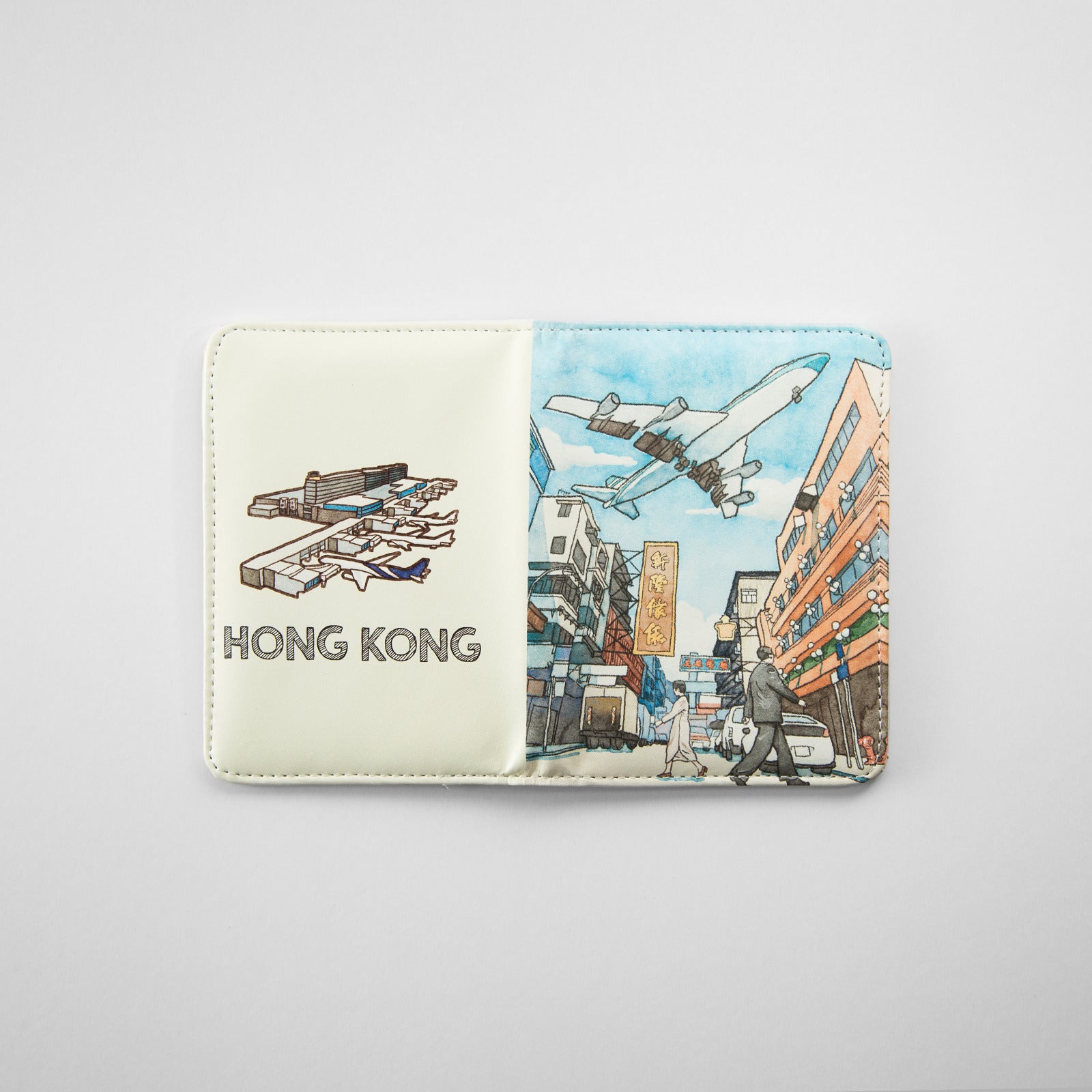 Hong Kong Kai Tak Plane Passport Holder | Bookazine HK