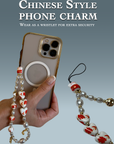 Ceramic Beads Phone Charm