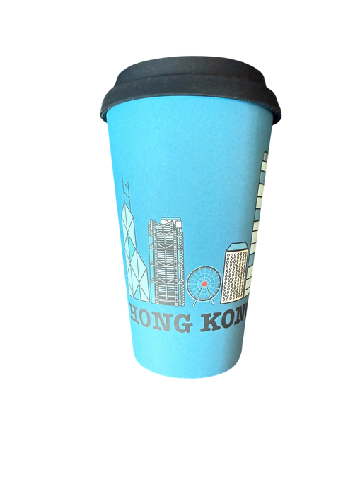 HK Skyline Bamboo Cup | Bookazine HK