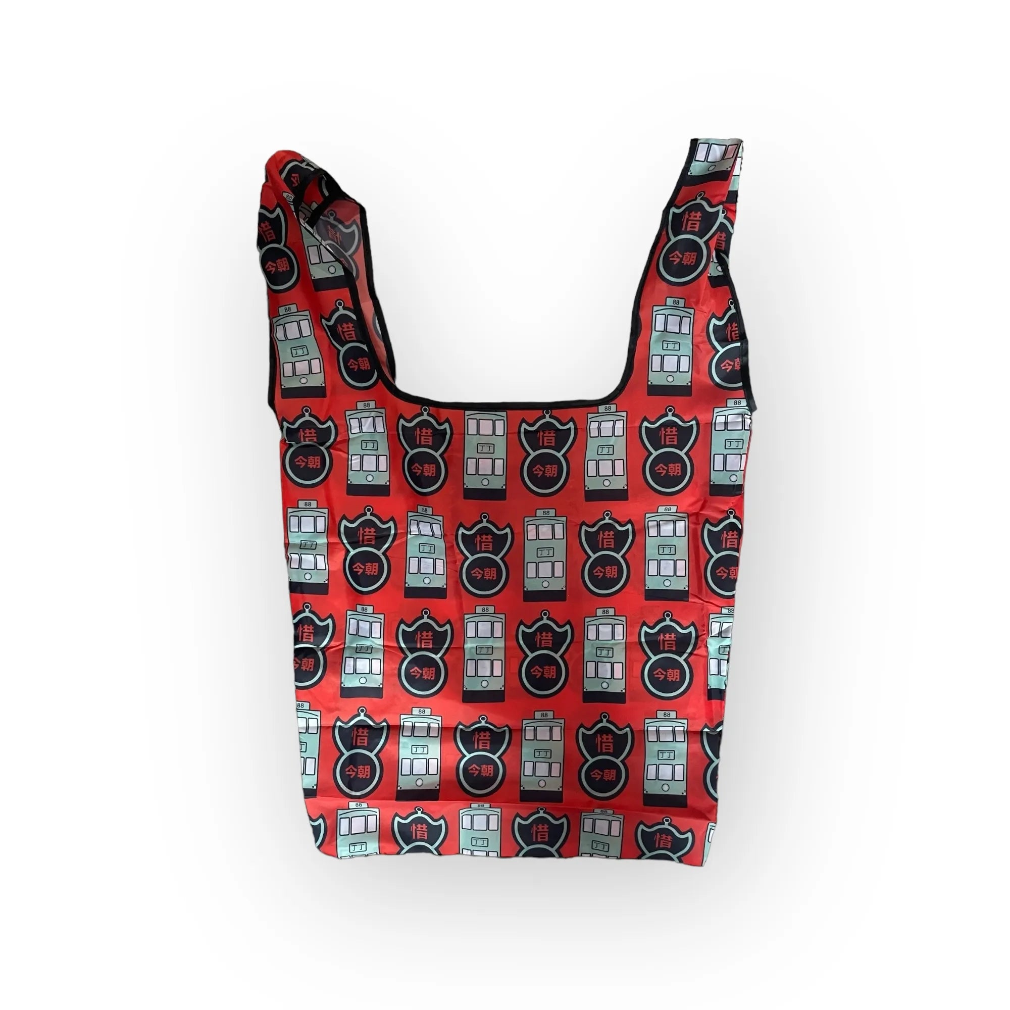 North Point Trams & Pawn Foldable Shopping Bag | Bookazine HK