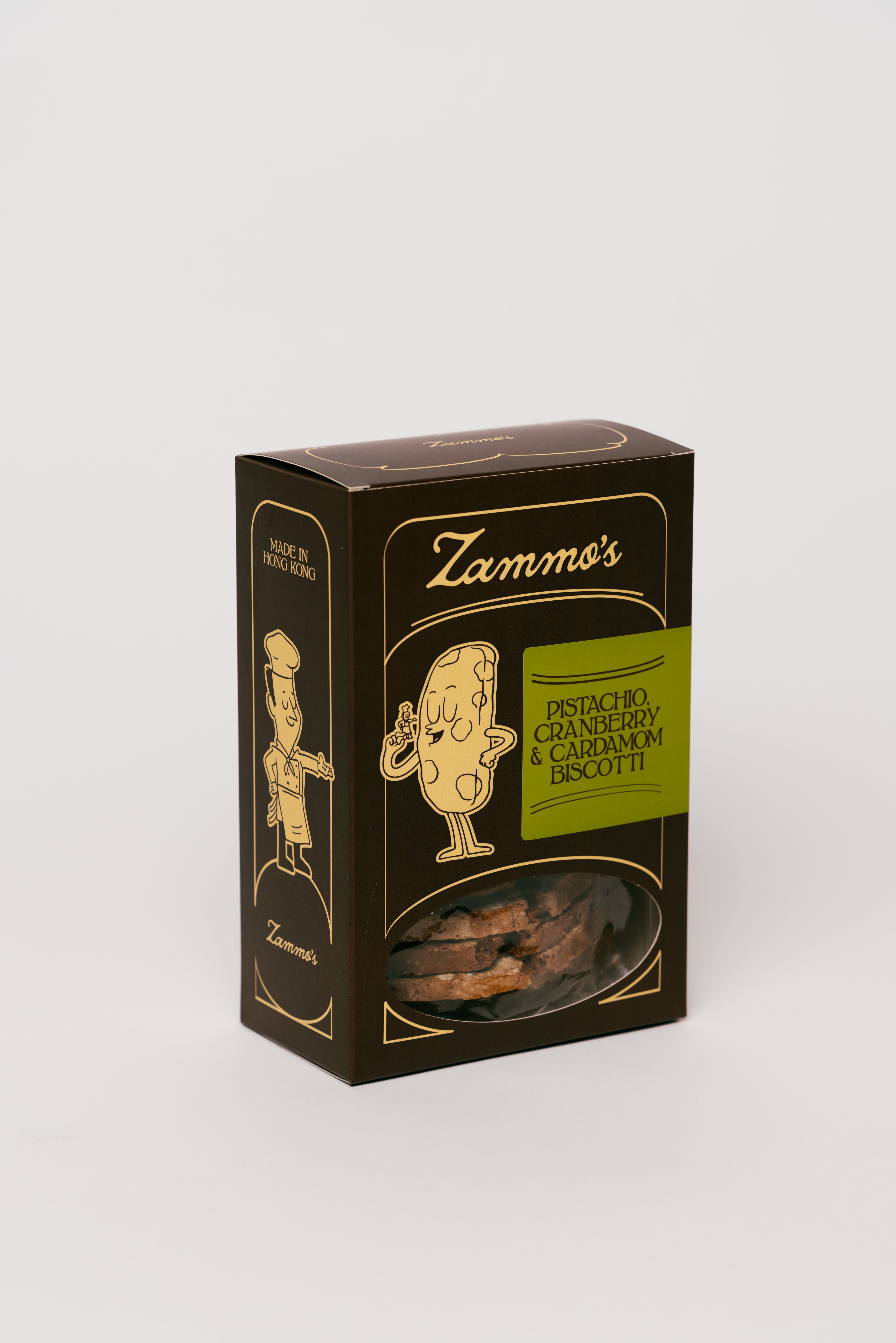 Pistachio, Cranberry & Cardamom Biscotti 150G | bookazine HK