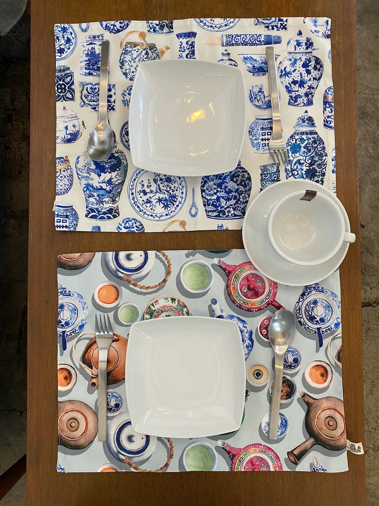 Porcelain & Teapot Placemats | Bookazine HK