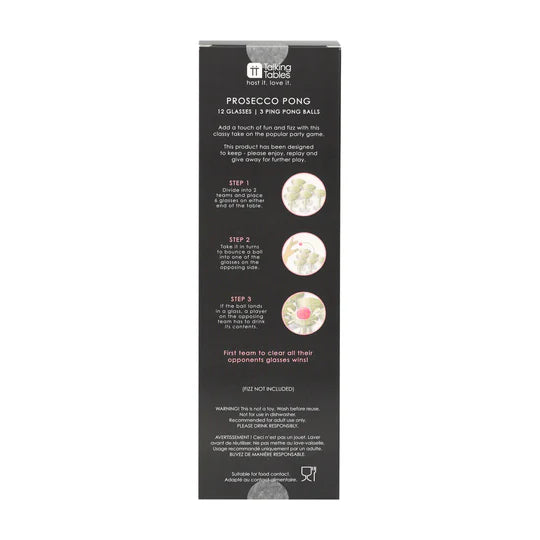 Prosecco Pong | Bookazine HK