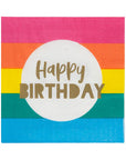 Rainbow Happy Birthday Napkin Pack of 20 | Bookazine HK