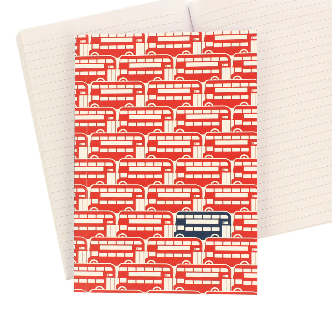 Red Bus Soft A5 Notebook | Bookazine HK