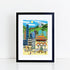 Fantasy Cityscapes Hong Kong Lion Dance Print | Bookazine HK