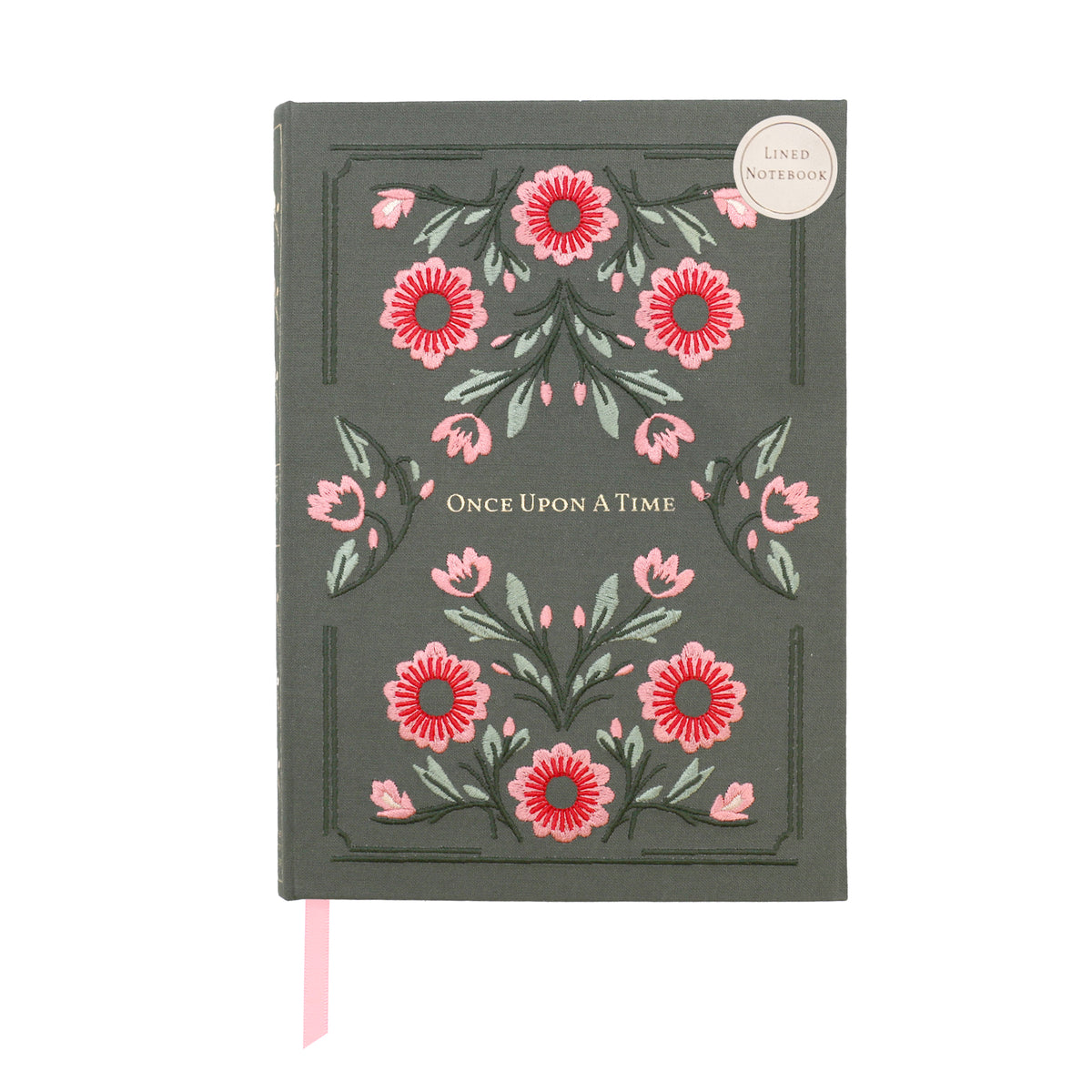 Once Upon A Time Embroidered Notebook