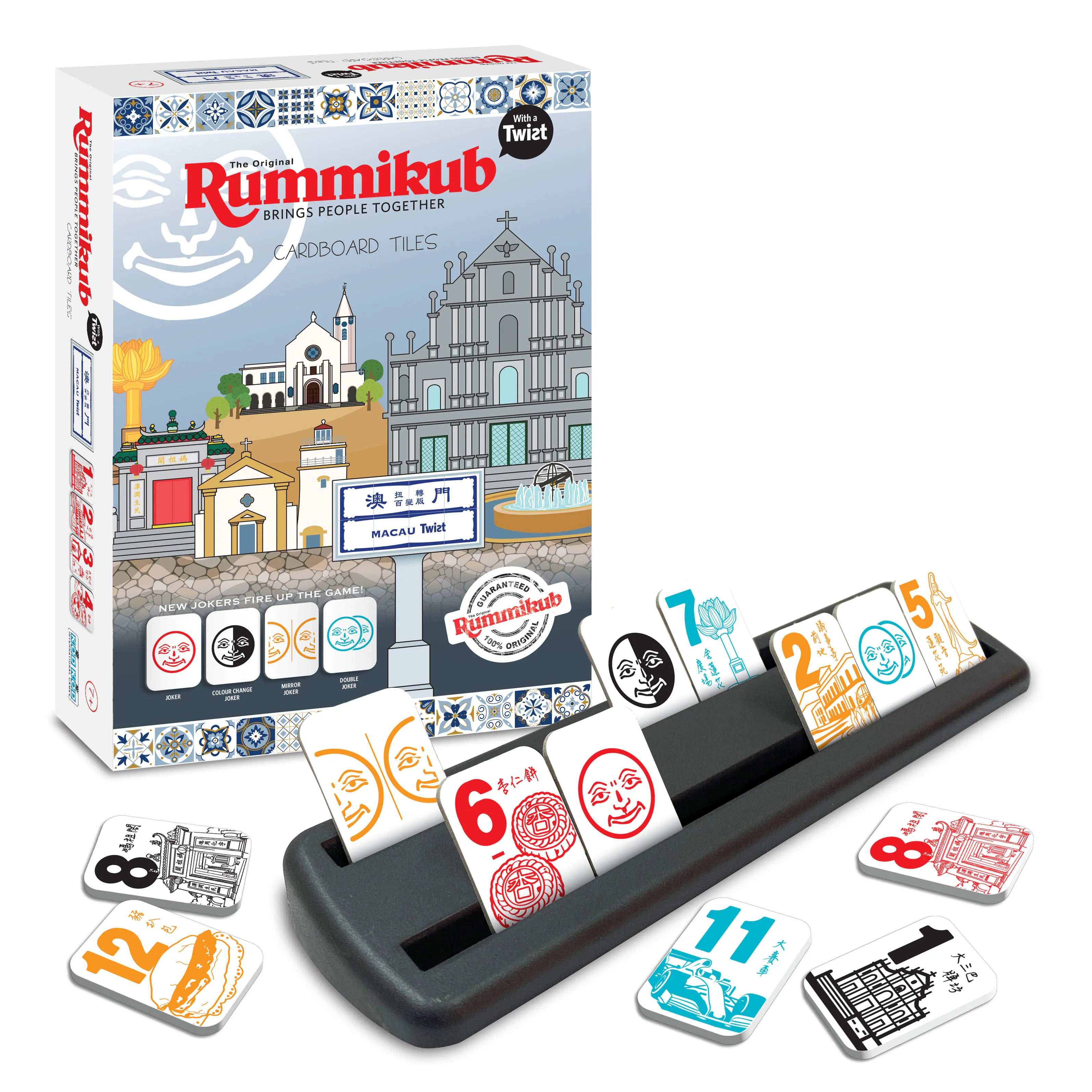Rummikub Twist Macau Edition (Cardboard Tiles) | Bookazine HK