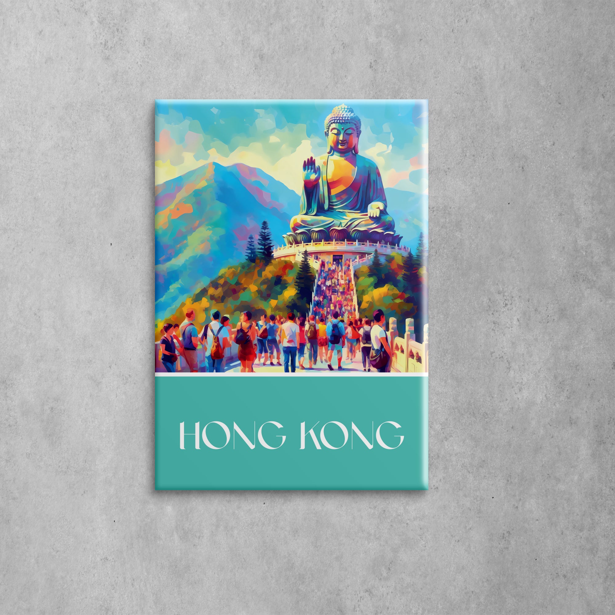 Big Buddha Rainbow Series Magnet | Bookazine HK