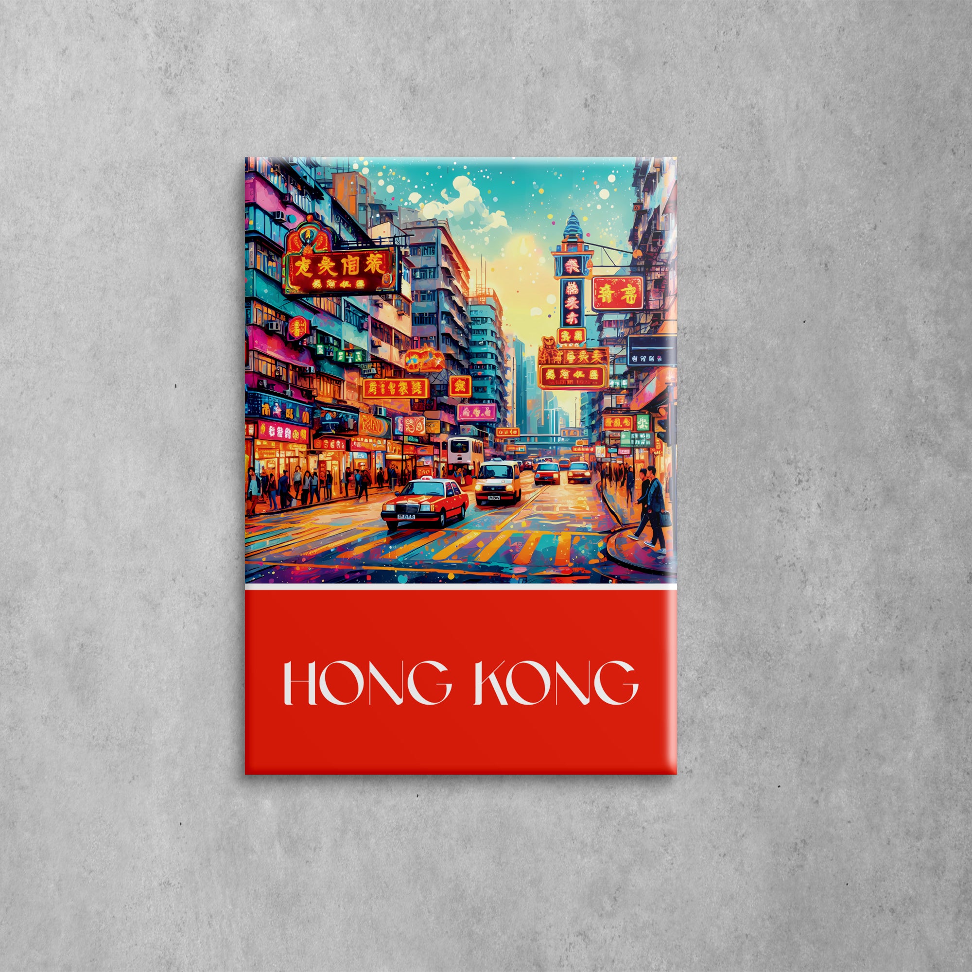 Nathan Road Magnet | Bookazine HK