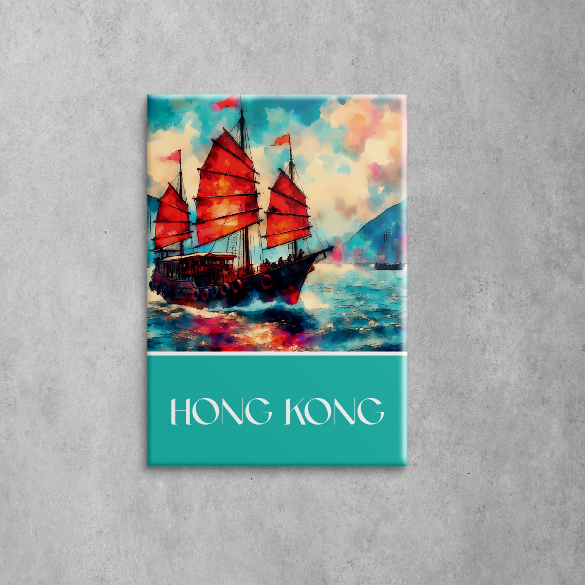 Chinese Junk Magnet | Bookazine HK