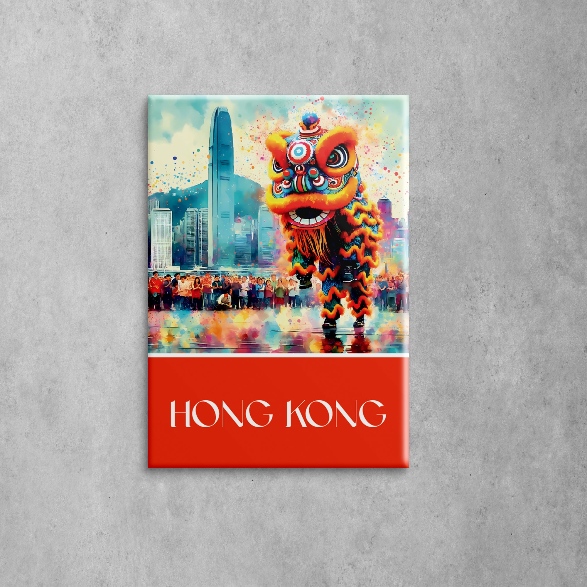 Lion Dance Magnet | Bookazine HK