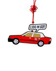 Hong Kong Taxi Red Bookmark