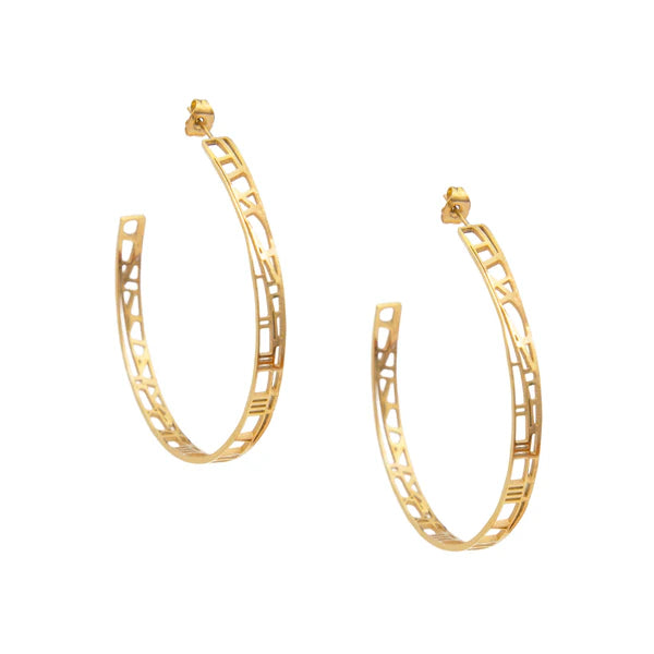 Restoring Justice Hoop Earrings | Bookazine HK