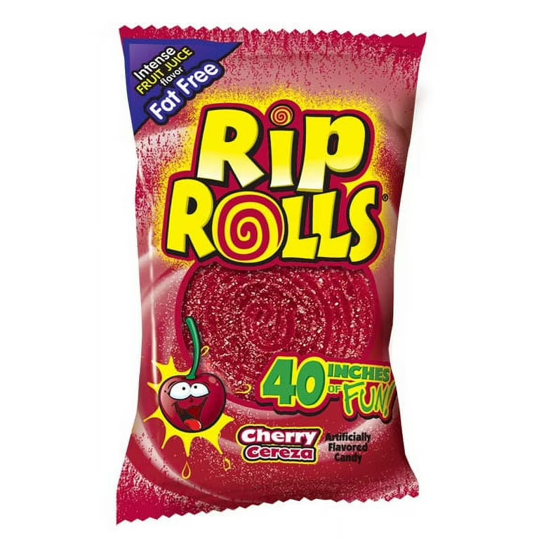 Rip Rolls Cherry 1.4Oz | Bookazine HK