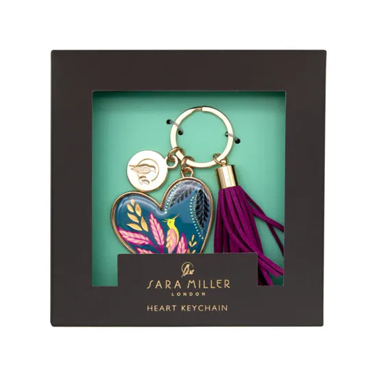 Savannah Heart Navy Keyring | Bookazine HK