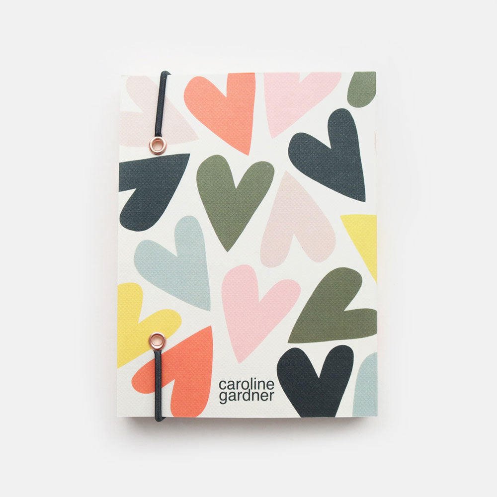 Multi Heart A6 Notebook | Bookazine HK