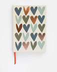 Multi Hearts Small Casebound Notebook | Bookazine HK