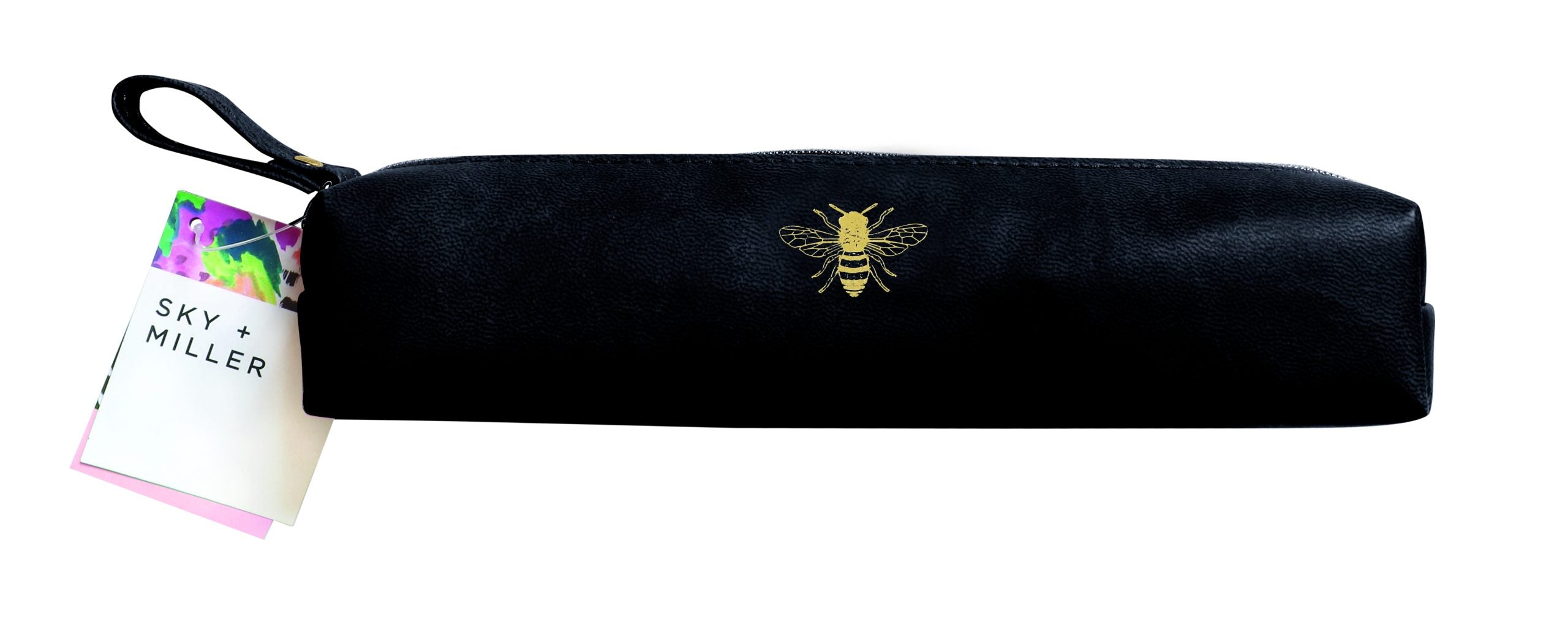 Gold Foiled Bee Icon Pencil Case | Bookazine HK