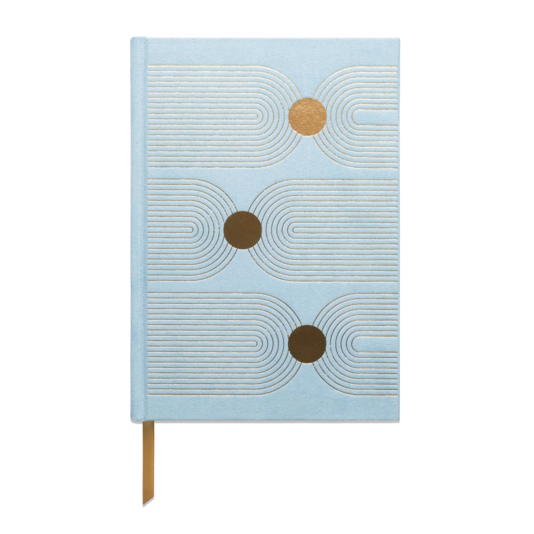 Arch Dot Blue Suede Journal  | Bookazine HK