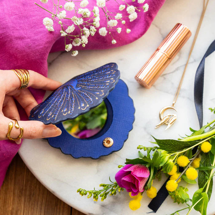 Peacock Parade Compact Mirror | Bookazine HK