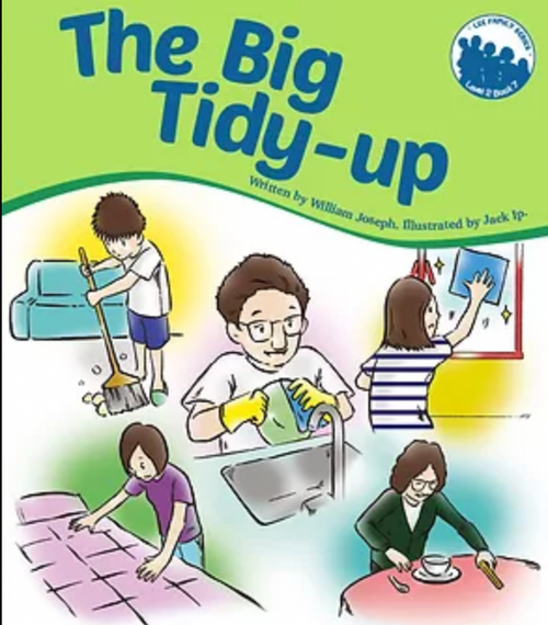 Lee Family Level 2 Book 7 - The Big Tidy-up | Bookazine HK