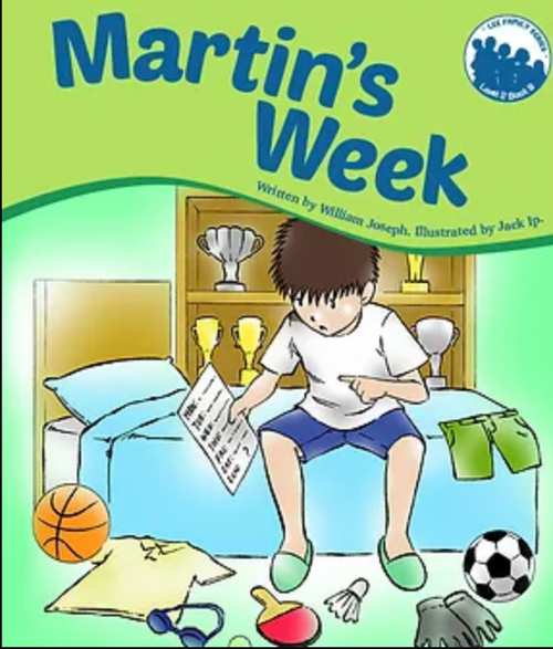 Lee Family Level 2 Book 9 - Martin's Week | Bookazine HK