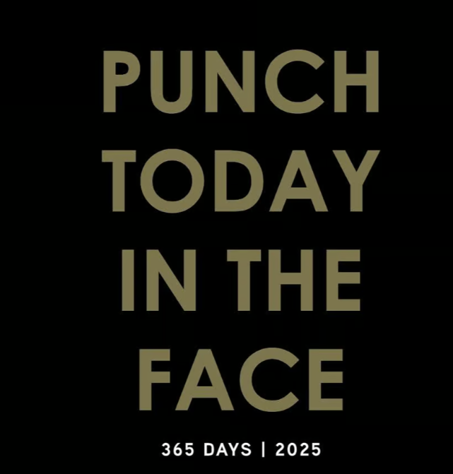 Punch Today In The Face (365/Desk Calendar) | Bookazine HK