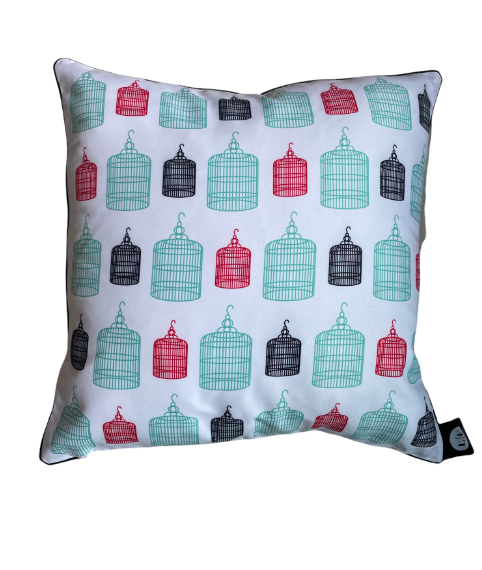 Yuen Po Bird Cages Cushion Cover | Bookazine HK