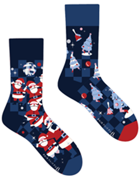 Disco Santa Adult Crew Socks  | Bookazine HK