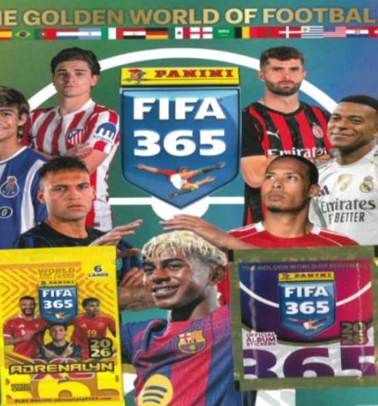 Fifa 365 2026 Pack Set (Album+Sticker Pack+Axl Card)
