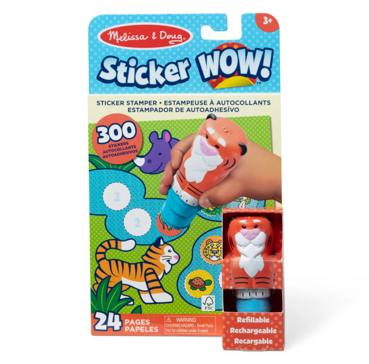 Sticker Wow! Sticker Stampler Tiger | Bookazine HK