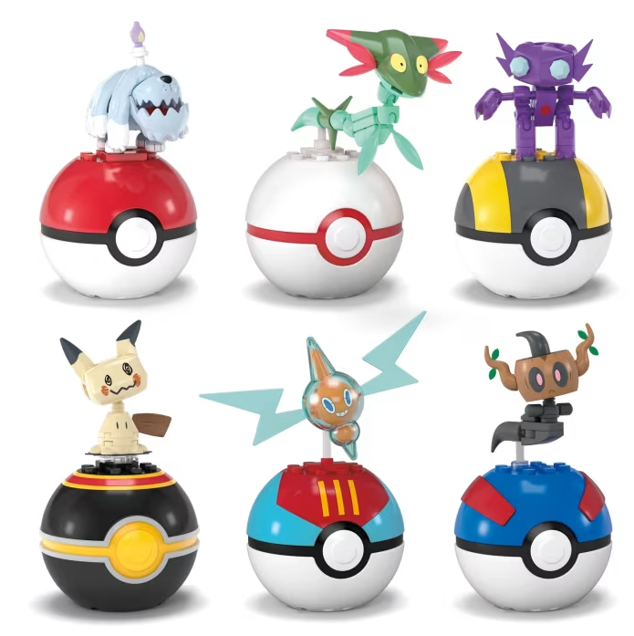 Mega Construx Pokemon Poke Ball Assortment | Bookazine HK