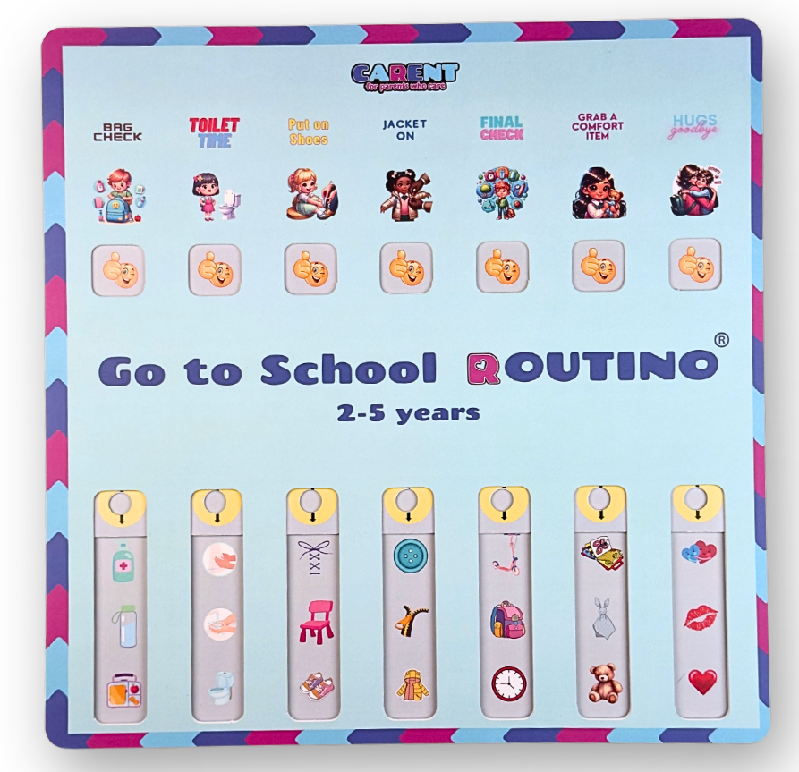Go to School Routino for Kids 2-5 years