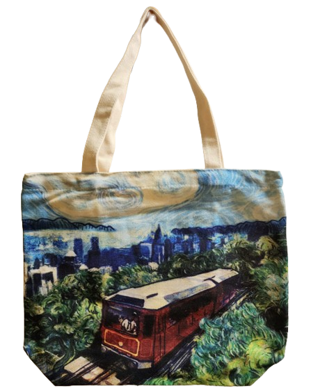 Peak Tram Tote Bag | Bookazine HK