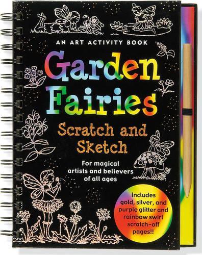 Sketch and Scratch Flower Fairies